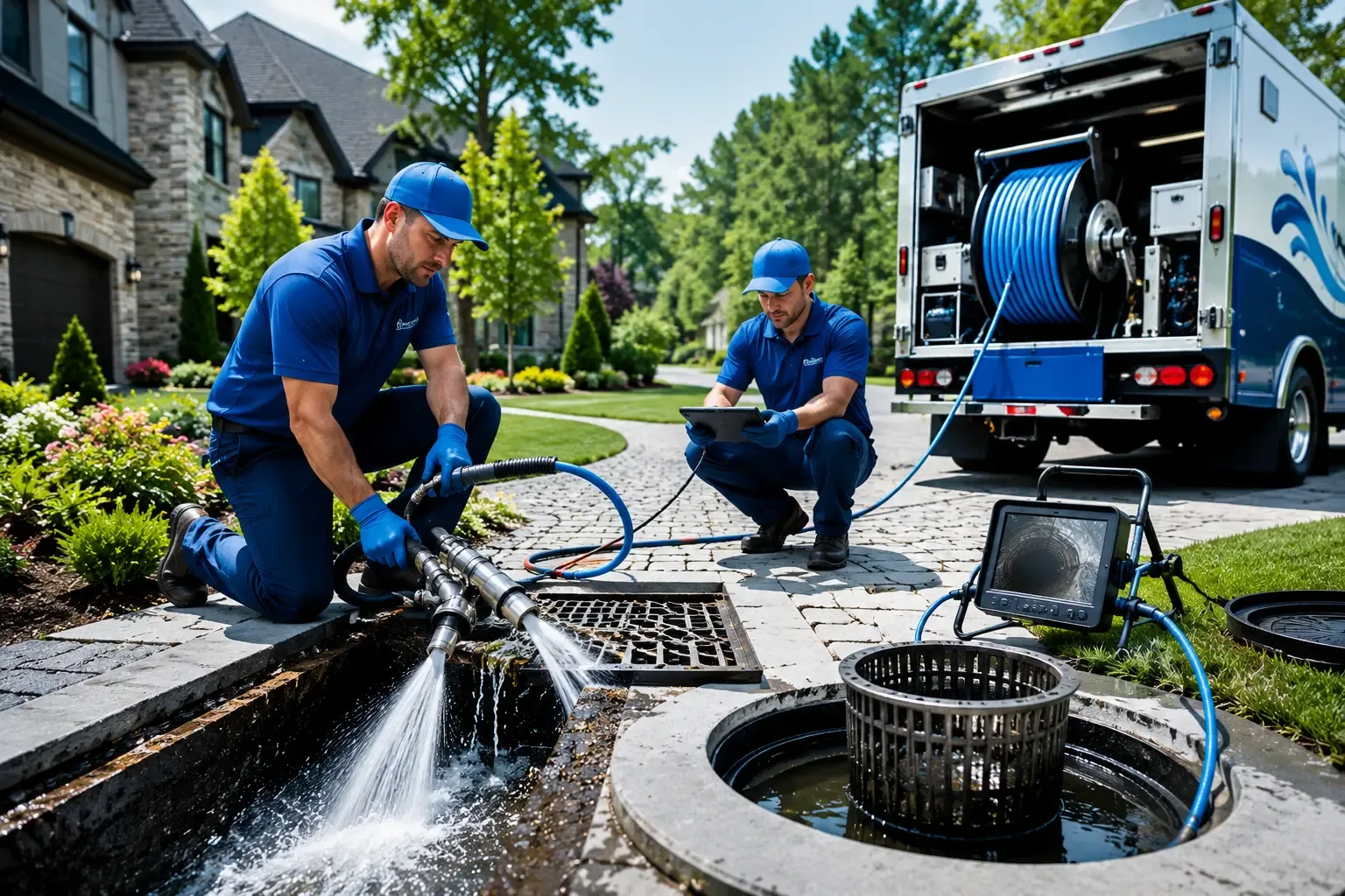 Local outdoor drain cleaning professionals in Sharpsville, IN