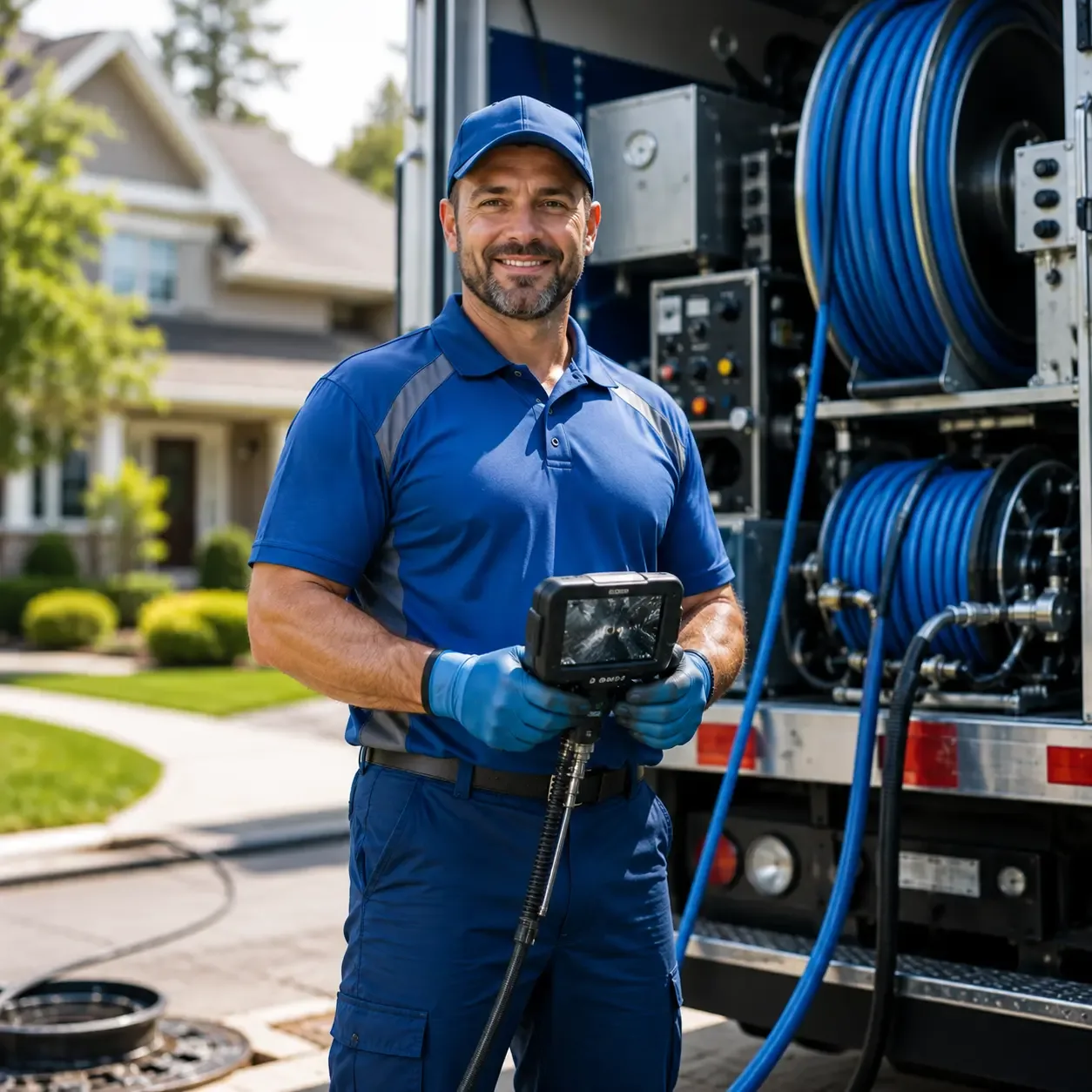 Local outdoor drain cleaning specialists in Sharpsville, IN